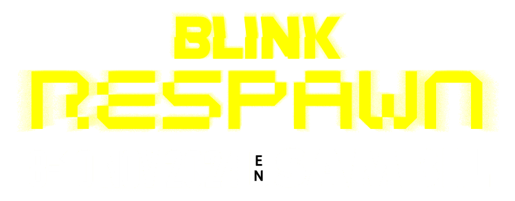 Blink Respawn 2023 logo con anuncio